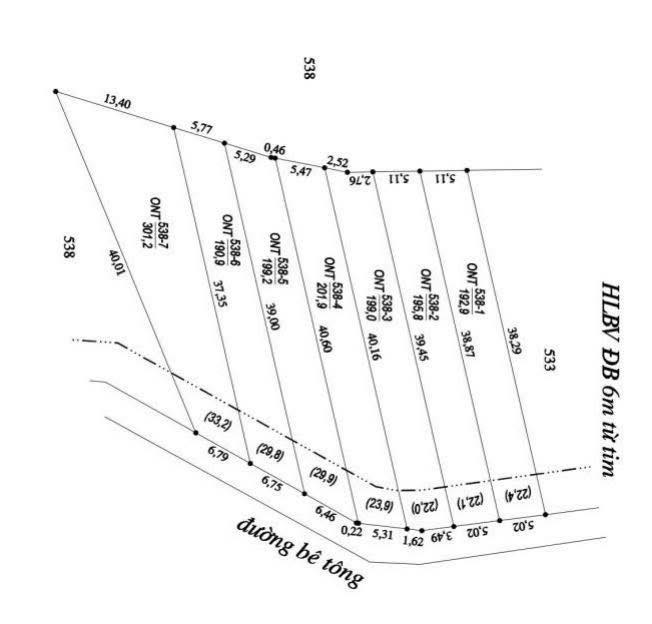 Đất thổ cư xã An Khương 5400m² giá 3 tỷ - Mặt tiền đường thông thoáng