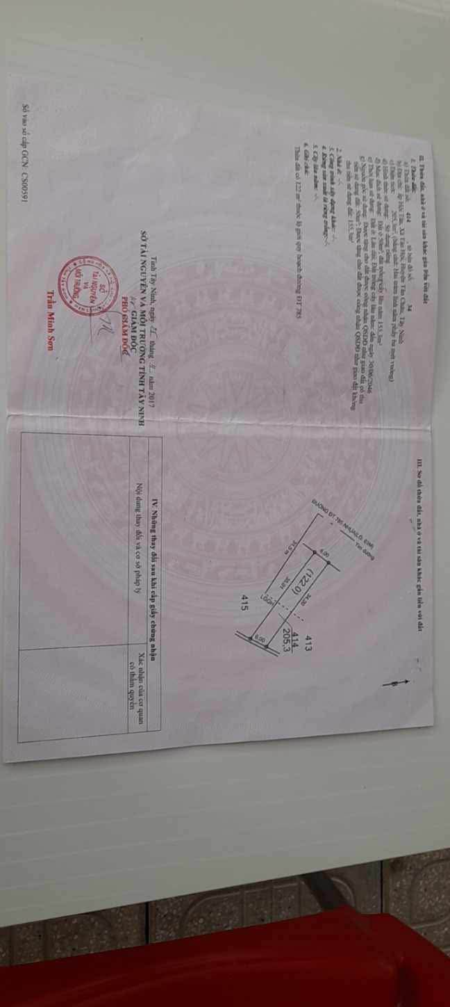 Nhà riêng Tân Hội, Tây Ninh 300m² giá 1.6 tỷ - Đường lớn, tiện ích gần kề!