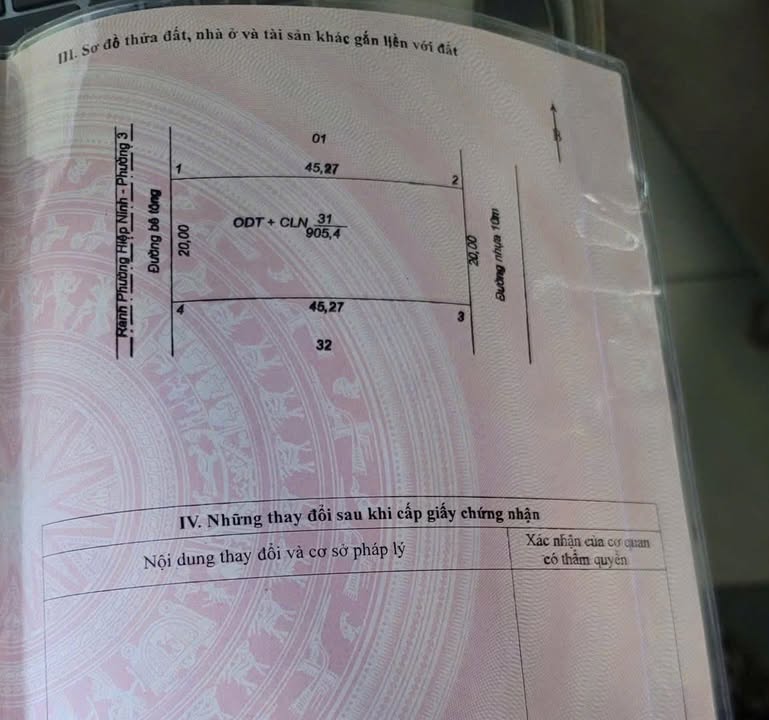 Đất thổ cư 900m² Hẻm 71 Cách Mạng Tháng Tám - Giá tốt hiếm có!
