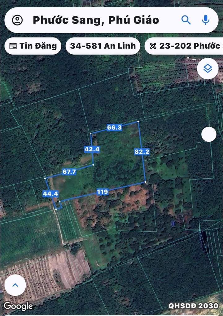 Đất nền 7700m² Phước Thạnh, Củ Chi giá 3.8 tỷ - Hứa hẹn tiềm năng phát triển!