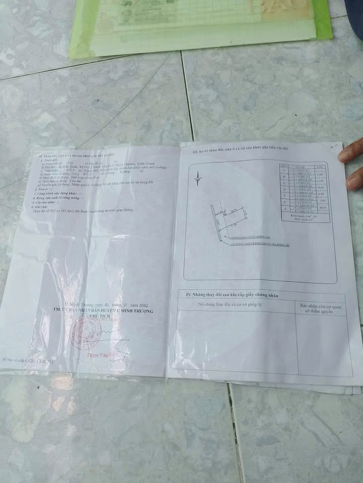 Đất thổ cư xã Vĩnh Hòa 3900m² giá chỉ 600 triệu - Cơ hội đầu tư hấp dẫn!