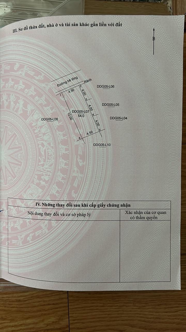 Đất nền 54m² khu ao ngòi, Cao Xá, Hoài Đức - Giá mềm, vị trí đẹp!