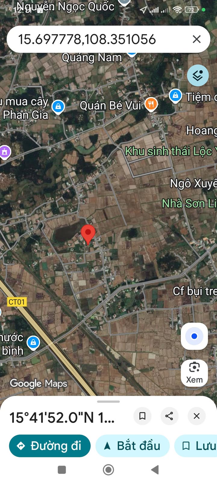 Đất nền Bình Quý, Thăng Bình, Quảng Nam 145m² - Giá cực kỳ hấp dẫn!