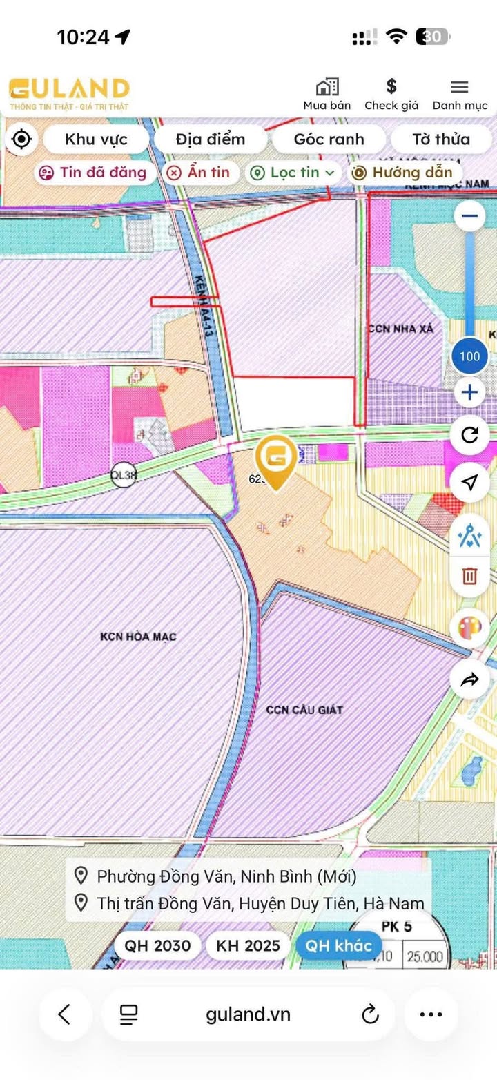 Đất nền 90m² Đường 6m Châu Giang - Duy Tiên - Cơ hội đầu tư hấp dẫn!