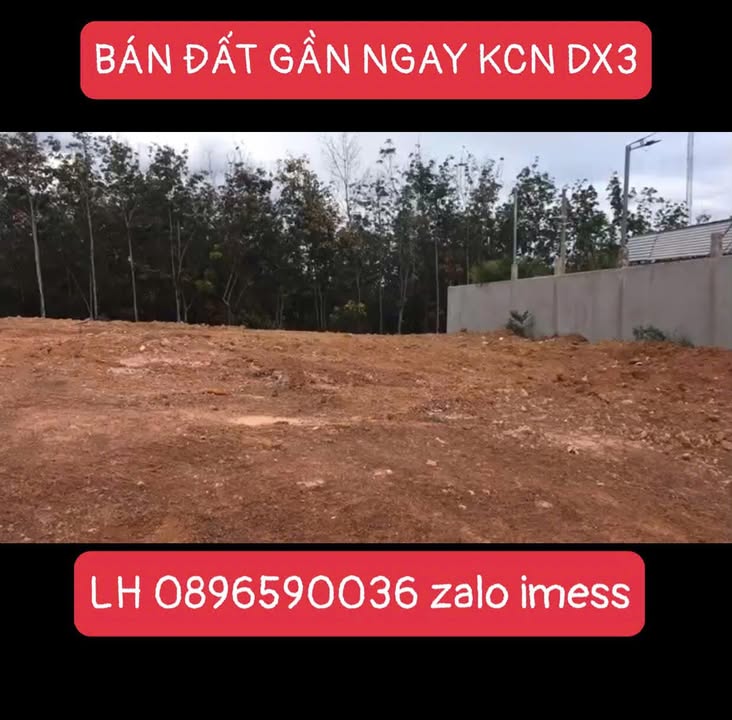 Đất nền KCN DX 3, Tiến Hưng, 1800m² giá 2 tỷ - Đầu tư sinh lời ngay!
