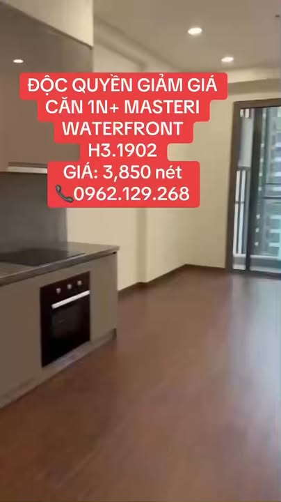 Căn hộ Vinhomes Ocean Park Gia Lâm 43,1m² giá 3,85 tỷ - Độc quyền bán gấp, view hồ đẹp!