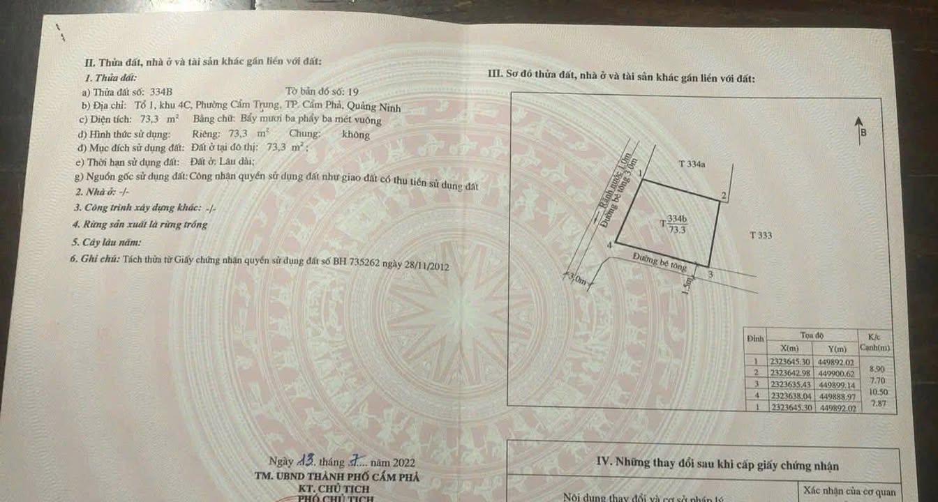 Đất nền mặt sau đường Tô Hiệu Cẩm Trung 67m² giá chỉ từ 1 tỷ - Đầu tư sinh lời!