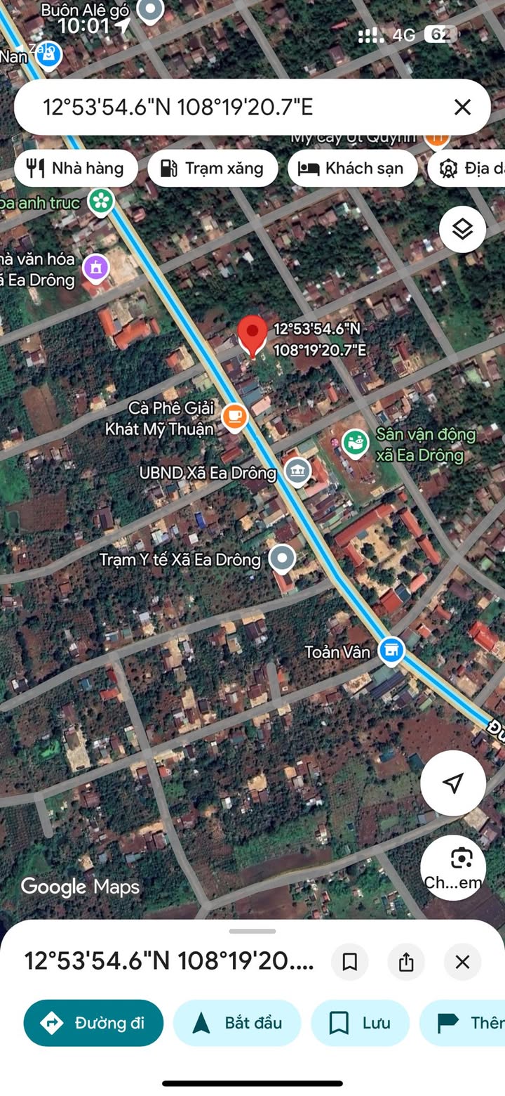 Đất nền xã Ea Drông 800m² giá thỏa thuận - Đường QL29, vị trí đắc địa!