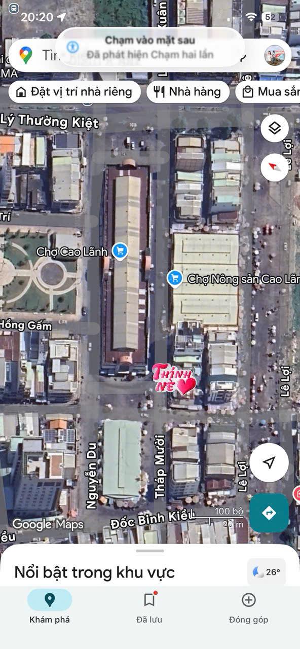 Nhà 5 tấm Đường Tháp Mười, Cao Lãnh 56m² - Kinh doanh sầm uất, giá thỏa thuận!