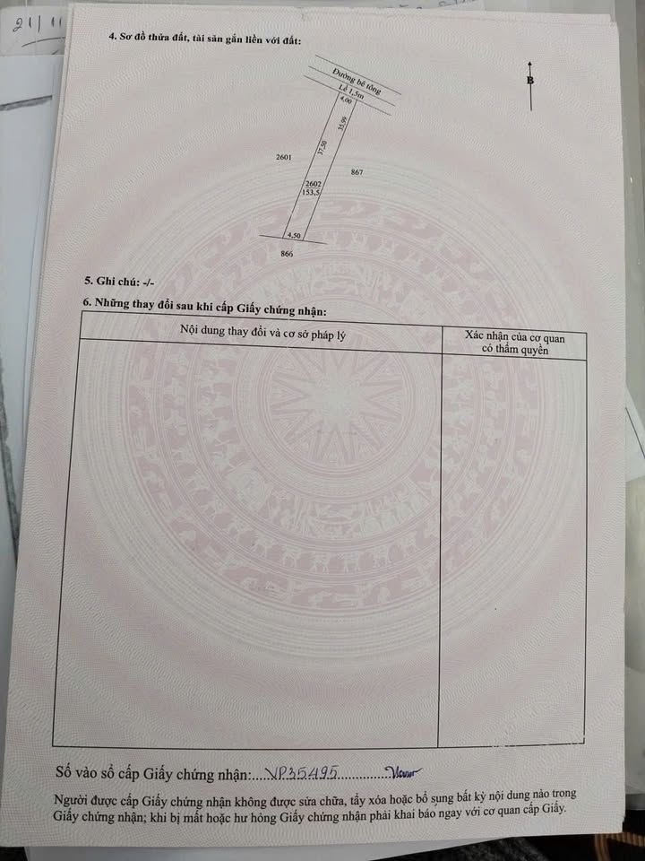 Đất nền Bưng Chông, Xã Tài Văn, Sóc Trăng 144m² chỉ 150 triệu - Cơ hội đầu tư tốt!