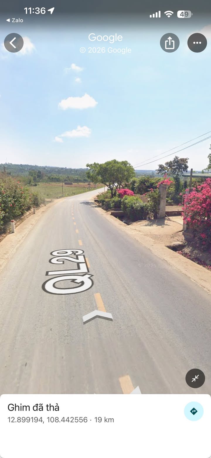 Đất thổ cư Quốc Lộ 29, Buôn Hồ 1,1 sào giá 5 tỷ - Cơ hội đầu tư tuyệt vời!