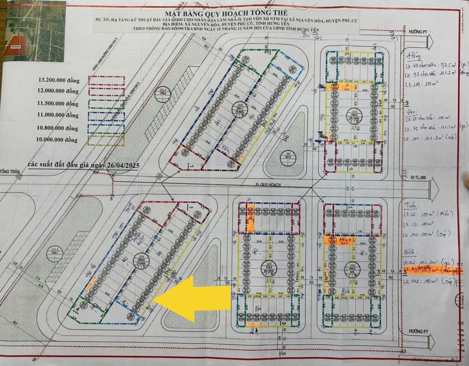 Đất nền Nguyên Hòa, Phù Cừ 100m² giá chỉ 1.2 tỷ - Cơ hội đầu tư hiếm có!