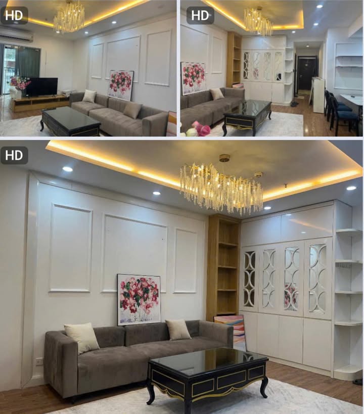 Căn hộ 2 ngủ T08 Vĩnh Tuy 15 triệu/tháng - Full nội thất sang trọng