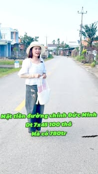 Đất thổ cư mặt tiền Đức Minh 315m² giá chỉ 700 triệu - Kinh doanh tốt!