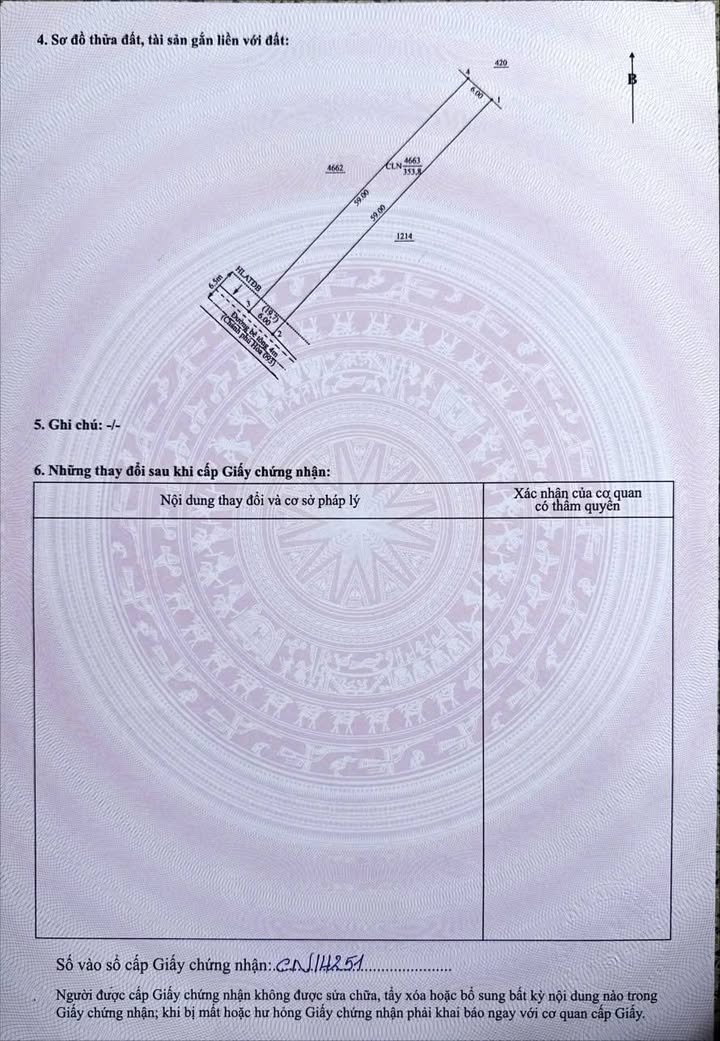 Đất nền Chánh Phú Hòa 28320m² giá 1.5 tỷ - Sổ hồng chính chủ!