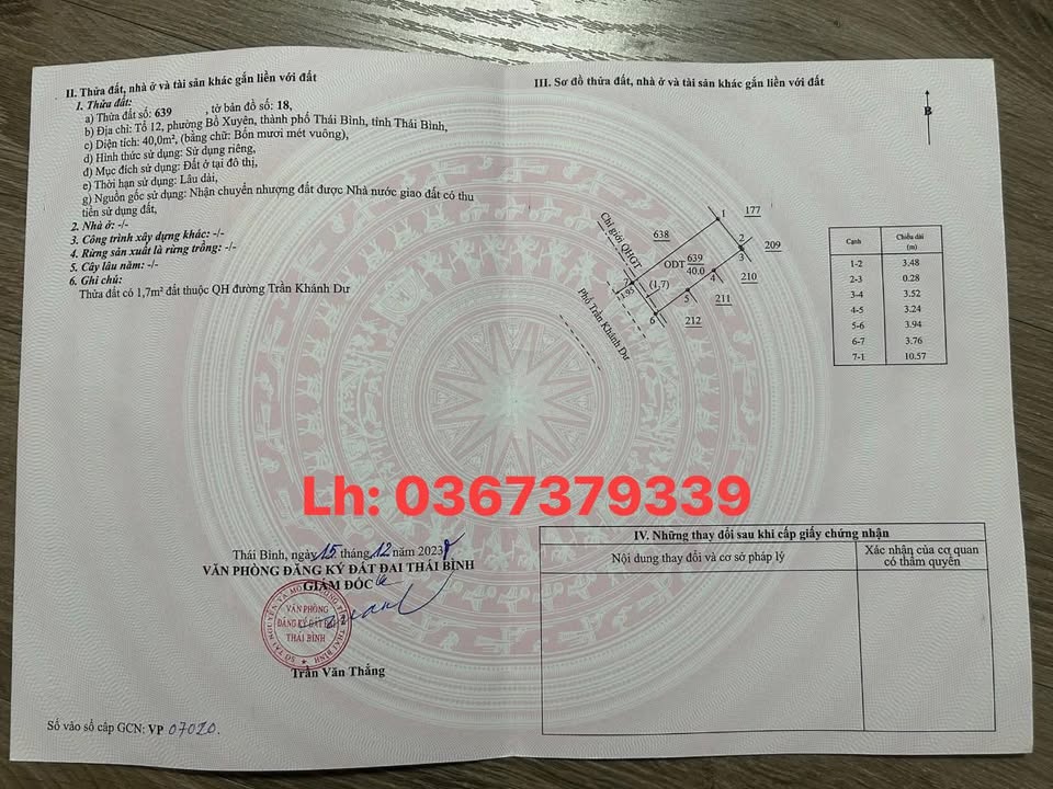 Nhà mặt phố Trần Khánh Dư, Bồ Xuyên 40m² giá hợp lý - Kinh doanh đắc địa!