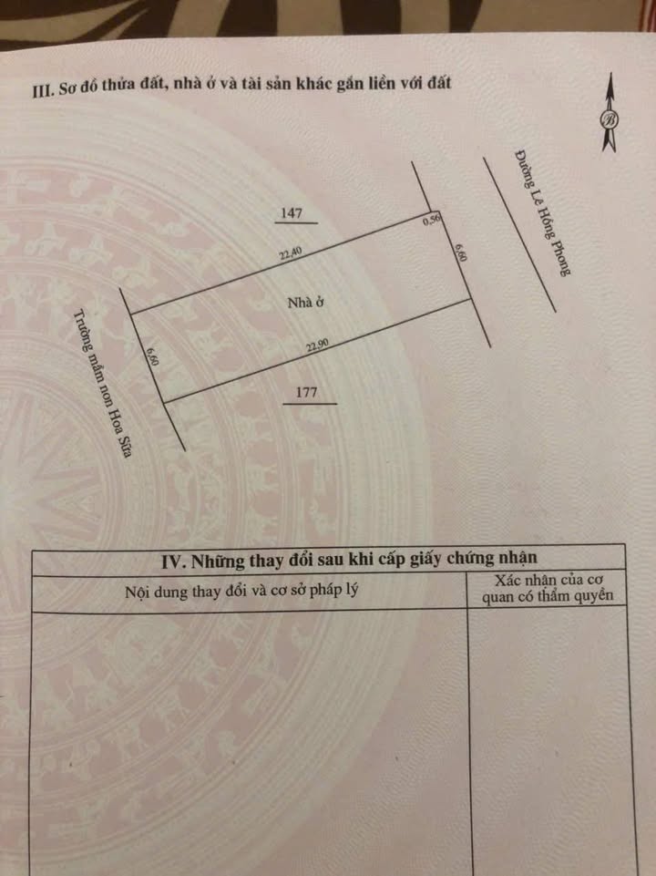Bán nhà 3 tầng mặt đường Lê Hồng Phong, Lạng Sơn 153m² - Vị trí lý tưởng cho kinh doanh