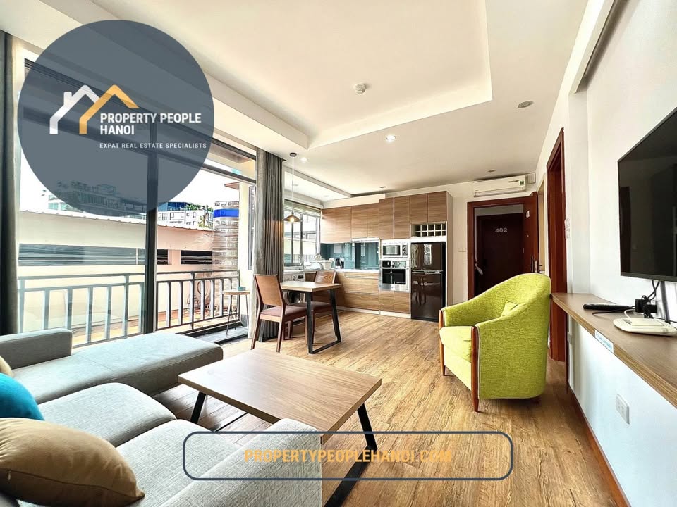 Căn hộ 1 phòng ngủ đường Tây Hồ - 12 triệu/tháng, đầy đủ tiện nghi!