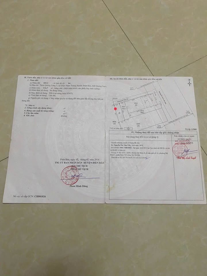 Đất Kiệt BT Chính Trần Thủ Độ, Điện Nam Đông 121m² giá 2 tỷ - Đầu tư sinh lời ngay!