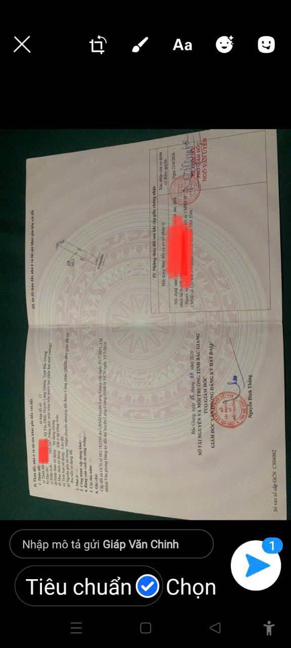 Đất nền Tân Dĩnh 142m² giá 1.2 tỷ - Sát trường học, giao thông thuận lợi!