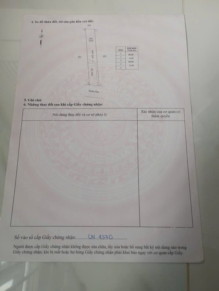Lô đất thổ cư 240m² tại Hố Bom, Bình Long chỉ 660 triệu - Cơ hội đầu tư tuyệt vời!