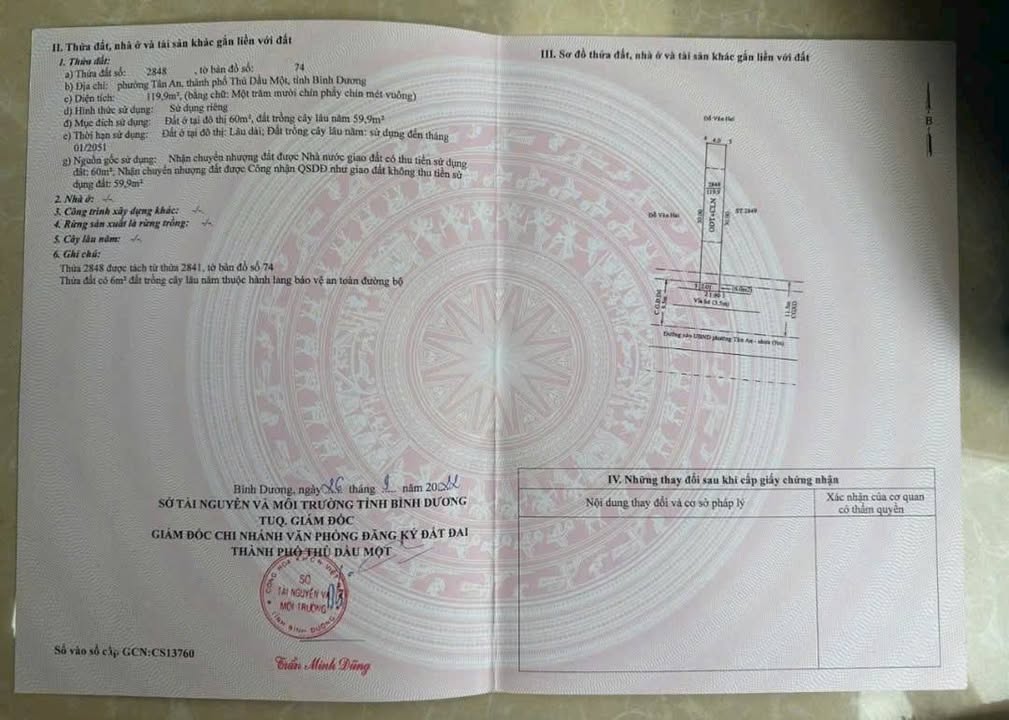 Đất nền mặt tiền Mạc Đĩnh Chi, Tân An, 120m² giá 2.2 tỷ - Cơ hội đầu tư hiếm có!