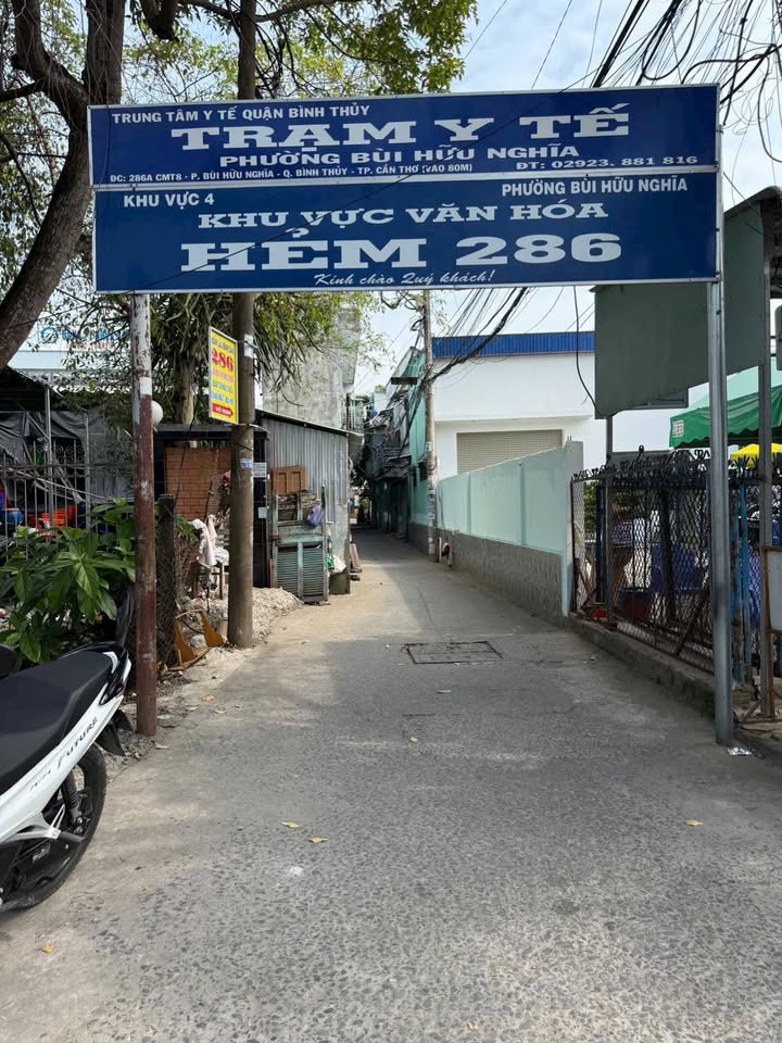 Đất nền 395m² Hẻm 286 Đường CMT8, Quận Bình Thủy - Giá 1,5 tỷ, Sổ hồng chính chủ!