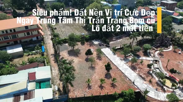 Đất nền trung tâm Trảng Bom 150m² giá 1.4 tỷ - Tiềm năng đầu tư lớn!