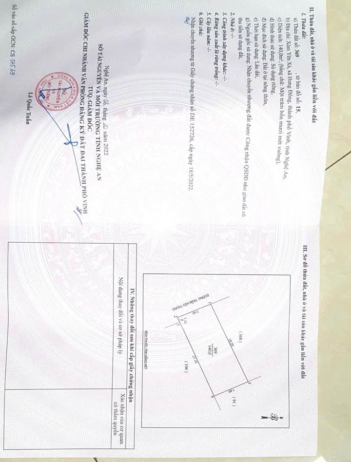 Bán đất mặt tiền đường Trần Hữu Thung, 140m² chỉ 4.7 tỷ - Đầu tư sinh lời ngay!