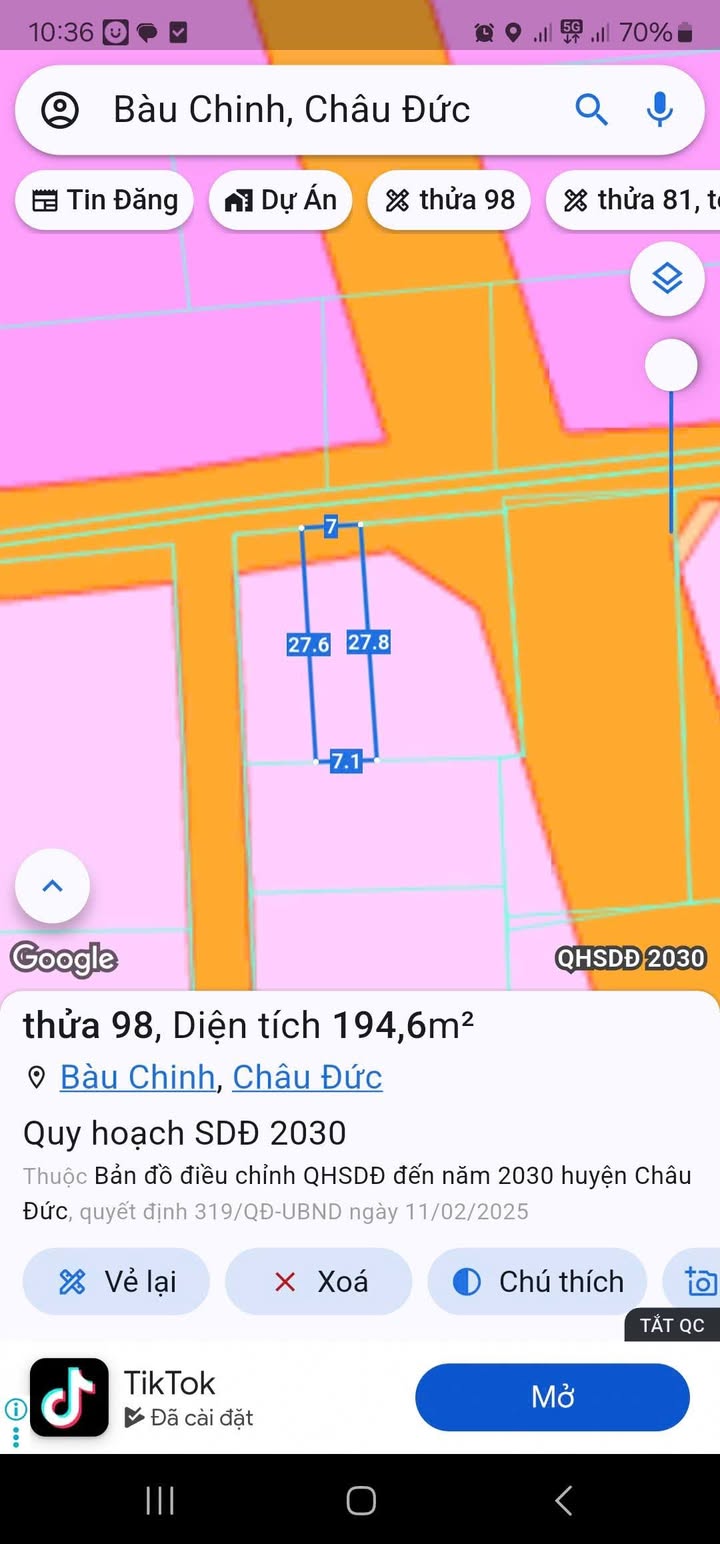 Đất nền Huyện Dầu Tiếng 80m² giá 890 triệu - Sổ đỏ chính chủ, bớt lộc!