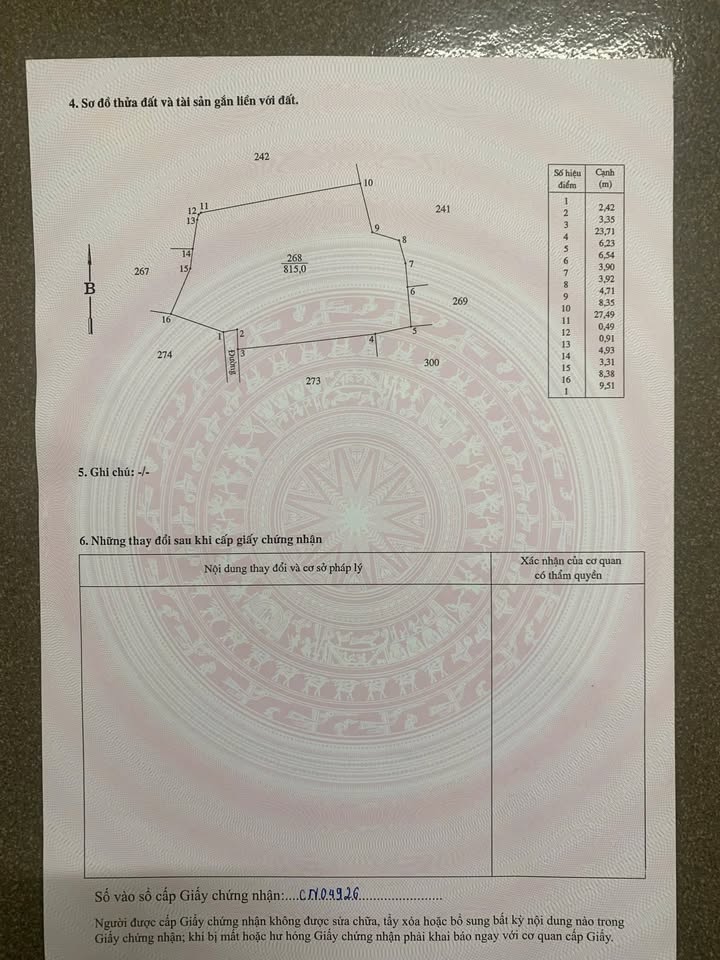 Đất nền phân lô An Cảnh, Hàm Tử, 815m² giá chỉ 10 triệu/m² - Cơ hội đầu tư hấp dẫn!