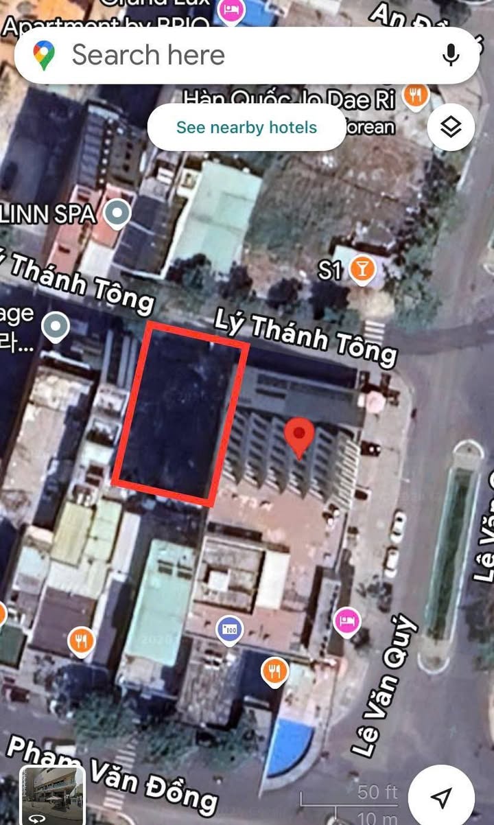 Đất nền Lý Thánh Tông Đà Nẵng 416m² giá 64.5 tỷ - Đầu tư sinh lời hấp dẫn!
