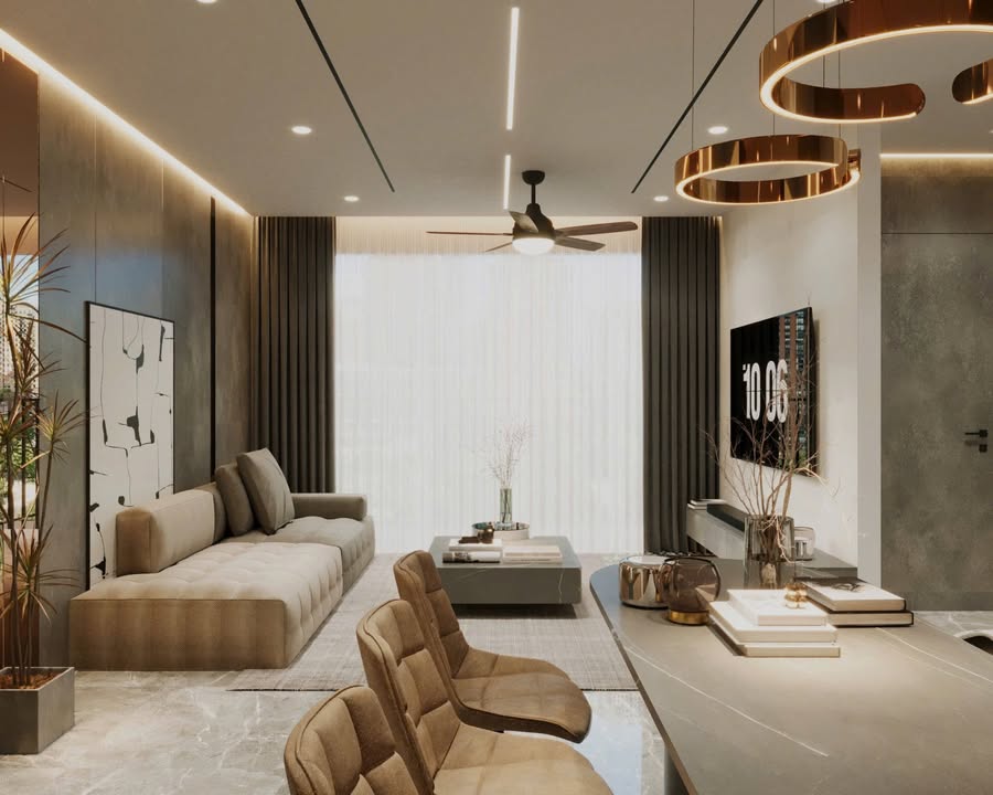 Căn hộ cho thuê tại Panomal 1, Đà Nẵng 2PN - View đẹp, nội thất cao cấp