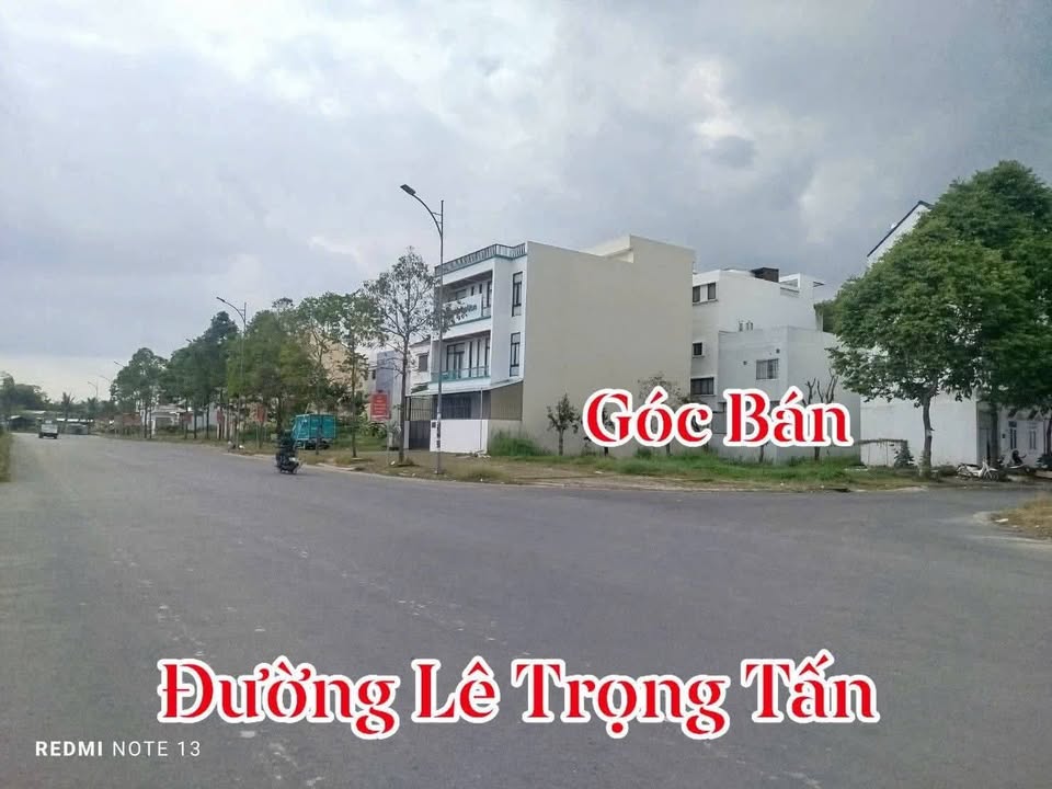 Đất nền góc O2 mặt tiền Lê Trọng Tấn 205m² giá 16 tỷ - Pháp lý rõ ràng