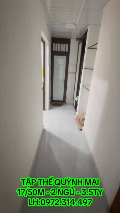 Căn hộ Tập thể Quỳnh Mai, Hai Bà Trưng 17m² giá 3.5 tỷ - Pháp lý rõ ràng, giao dịch nhanh!