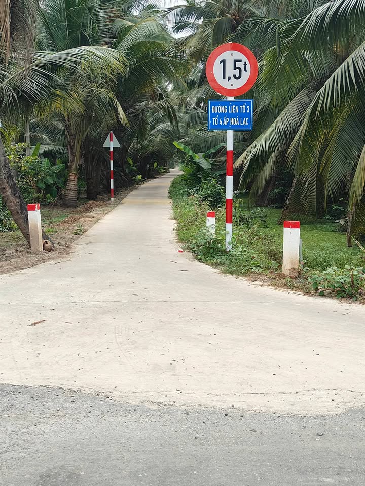 Đất thổ cư 208m² 2 mặt tiền tại Ấp Hòa Lạc, Chợ Gạo - Giá chỉ 290 triệu!