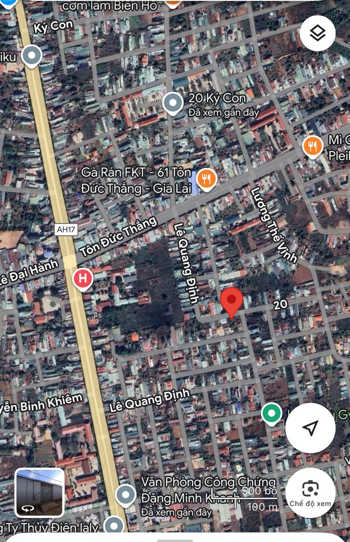 Đất nền mặt tiền Lê Quang Định, 282m² giá 1.2 tỷ - Cơ hội đầu tư tuyệt vời!