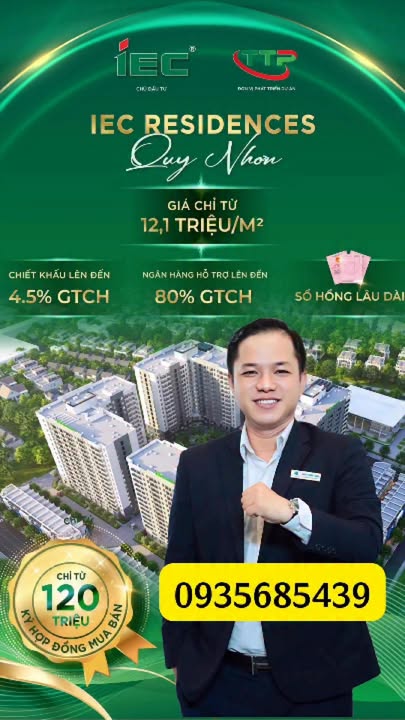 Căn hộ 2PN tại Nhà ở xã hội Công đoàn IEC, Gia Lai - Giá chỉ từ 600 triệu!