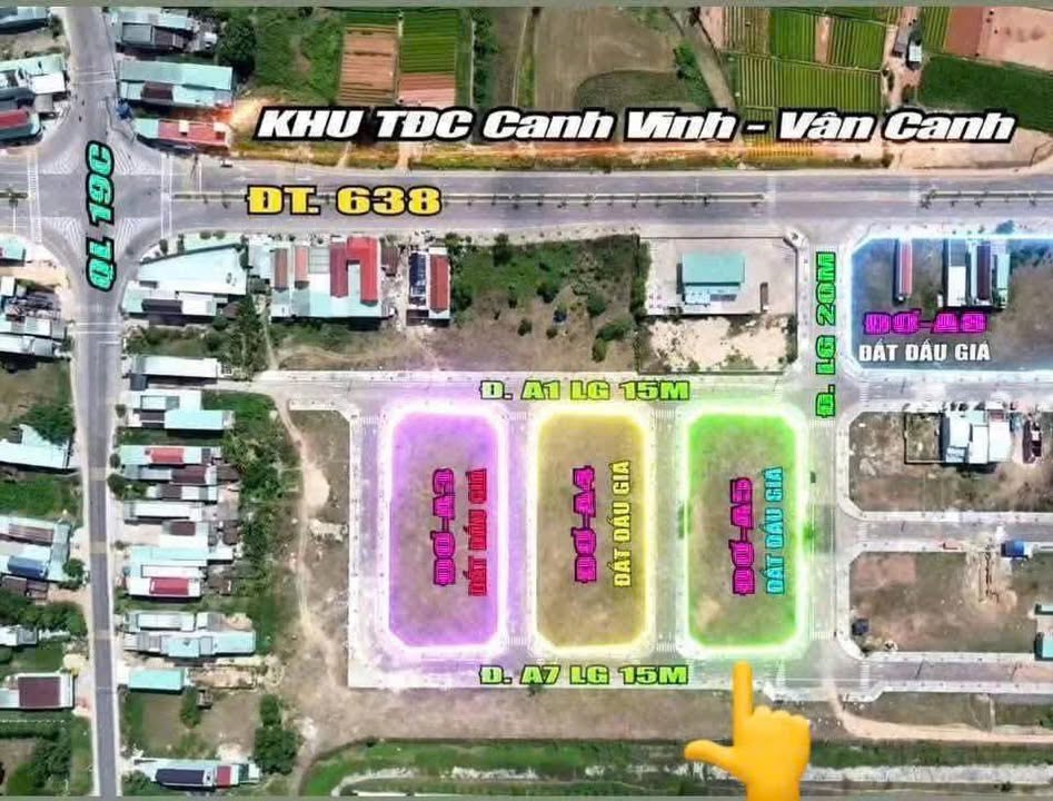 Đất nền Xã Canh Vinh 133m² giá 1.05 tỷ - Tiềm năng sinh lời cao!