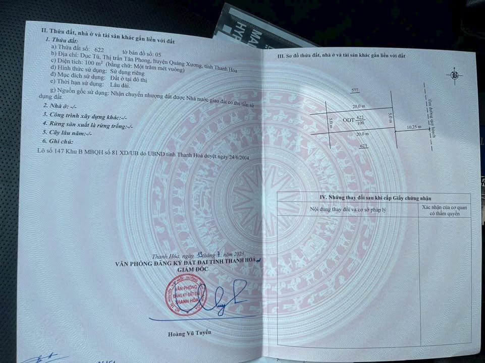 Đất nền Tân Phong 100m² giá thương lượng - Chính chủ, thuận tiện đầu tư!