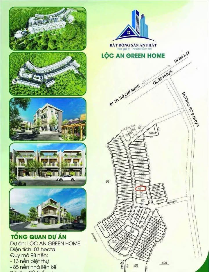 Đất nền Lộc An, Bảo Lâm 7.17m² giá chỉ 700 triệu - Cơ hội đầu tư sinh lời!