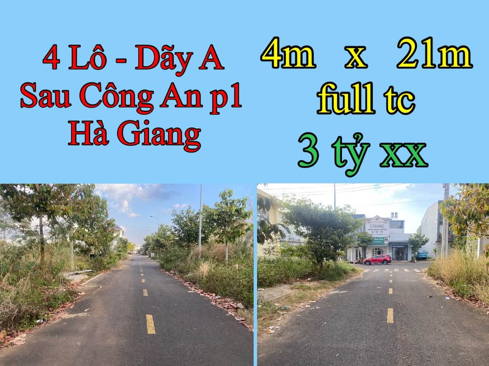 Nhà phố liền kề 84m² Khu Đấu Giá Hà Giang Bảo Lộc giá 3 tỷ - Sổ đỏ chính chủ