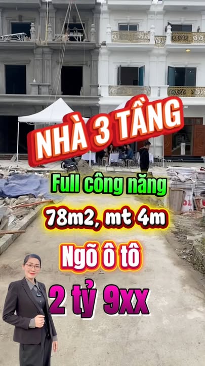 Nhà phố Phường Thiên Hương 74m² giá 2.x tỷ - Phong cách Tân cổ điển sang trọng!