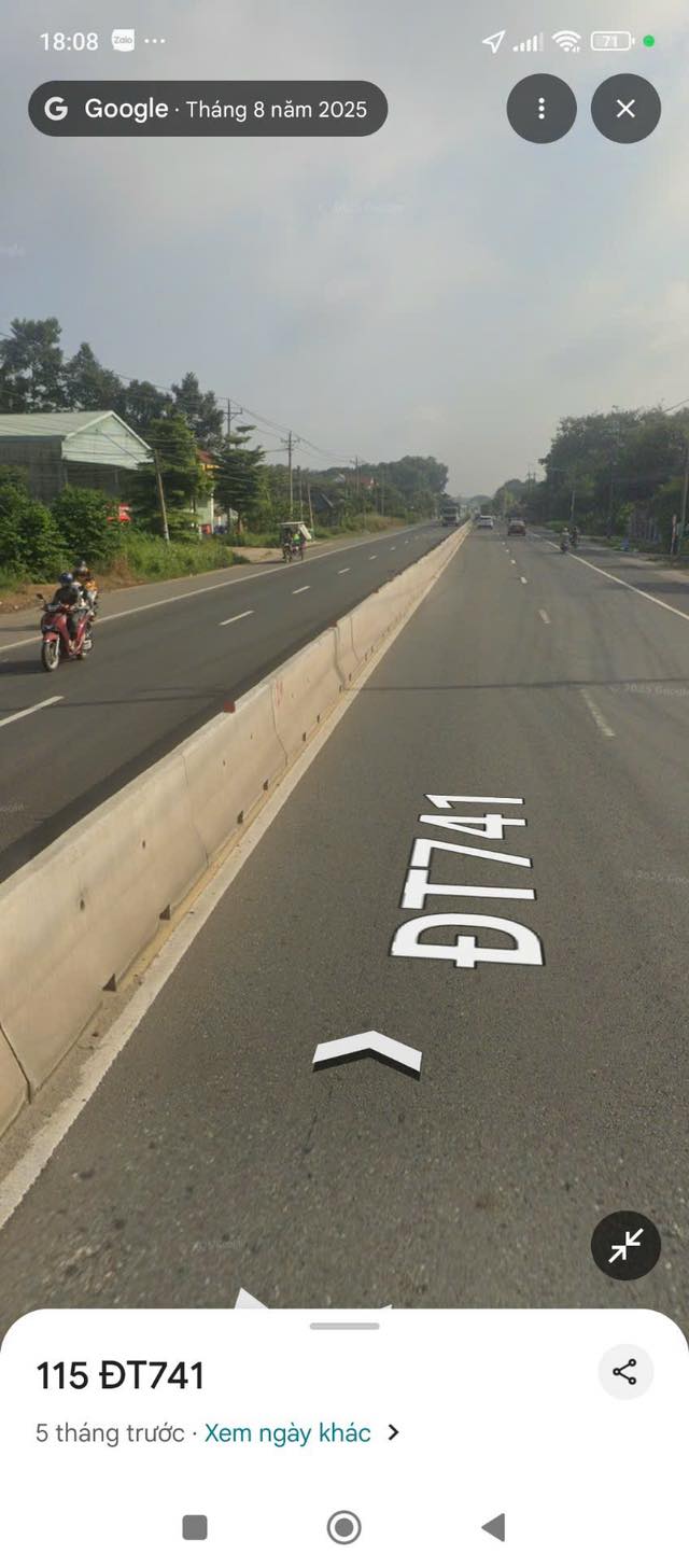 Đất nền 1170m² mặt tiền DT741, Chánh Phú Hòa, 6 tỷ - Cơ hội đầu tư tuyệt vời!