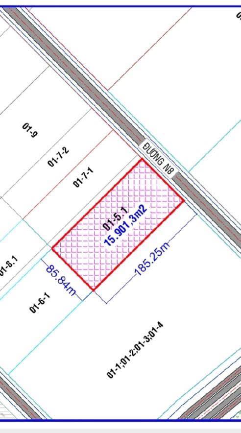 Đất dự án SKK, Đức Lập Hạ, Long An 15.901,3m² - Giá thỏa thuận hấp dẫn!