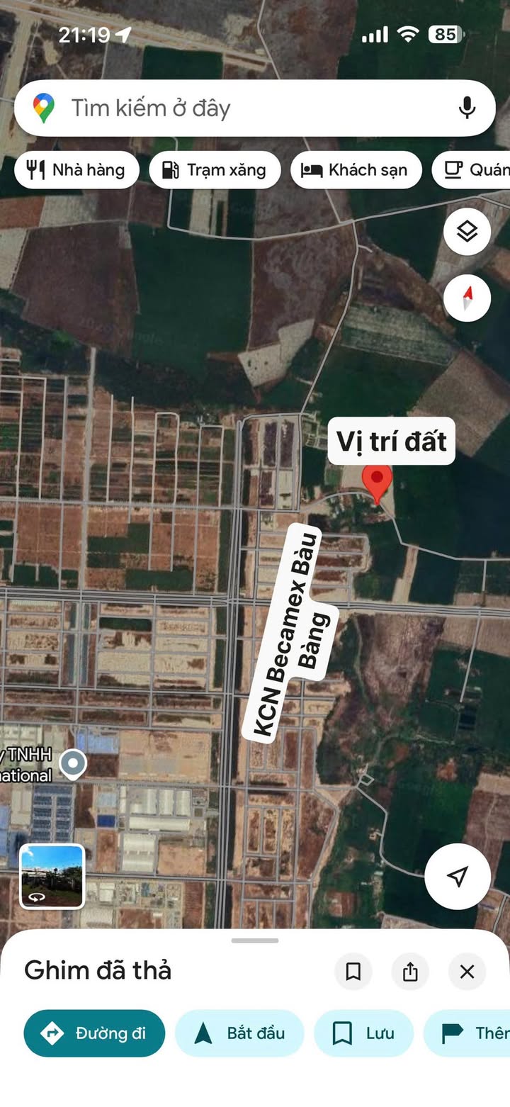 Đất thổ cư 185m² KCN Becamex Bàu Bàng giá chỉ 1.1 tỷ - Cơ hội đầu tư tuyệt vời!