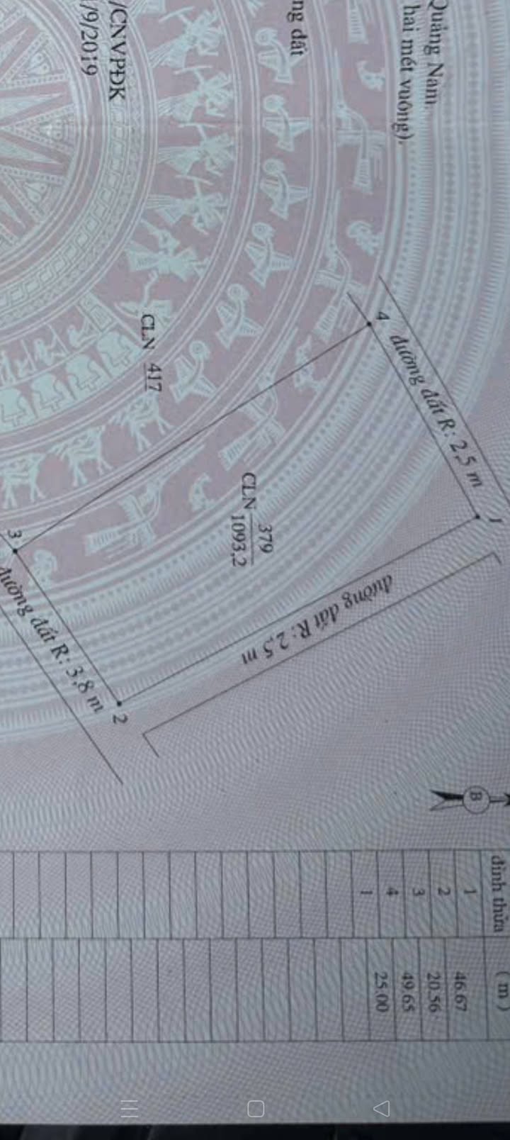 Đất trồng cây lâu năm 1093m² tại khu đất vàng Tam Phước - Giá chỉ 1.5 tỷ