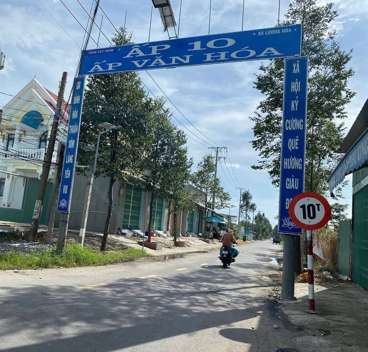 Đất thổ cư 99m² tại Ấp 10, Lương Hòa, Bến Lức giá 800 triệu - Sổ hồng chính chủ!