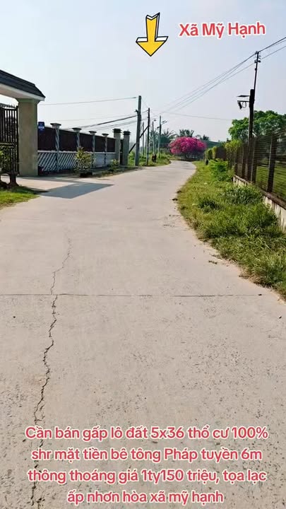 Lô đất mặt tiền Pháp Tuyền 180m² giá 1.15 tỷ - Sổ hồng chính chủ, bán gấp!