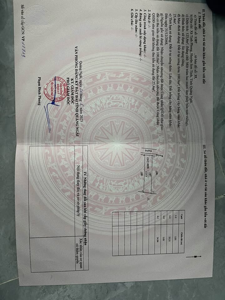 Đất thổ cư Thôn Phong Niên Hạ 125m² giá 710 triệu - Vị trí đẹp gần chợ